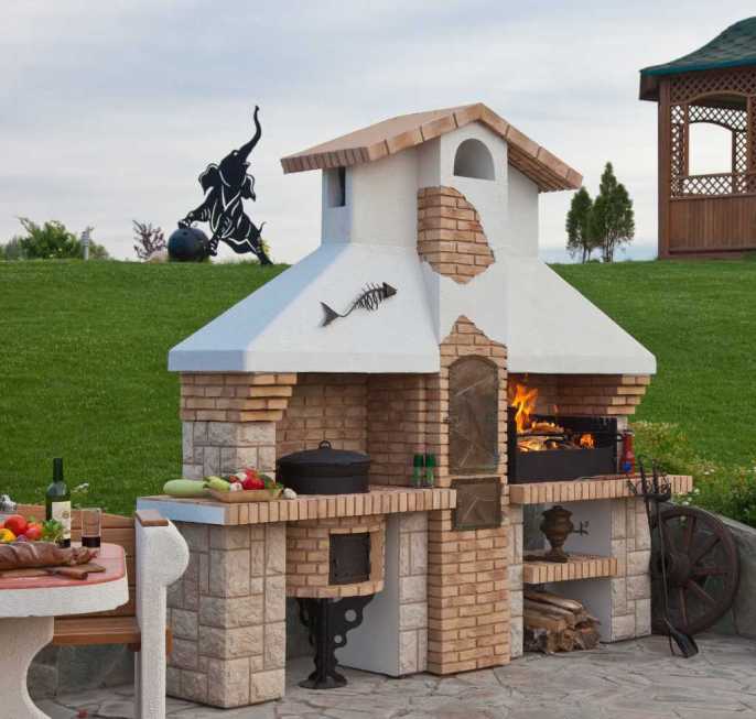 Какой проект вы бы не затеяли, построить летнюю кухню на даче без печи или её аналога проблематично