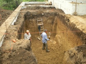 Описание земляных работ при постройке погреба на даче